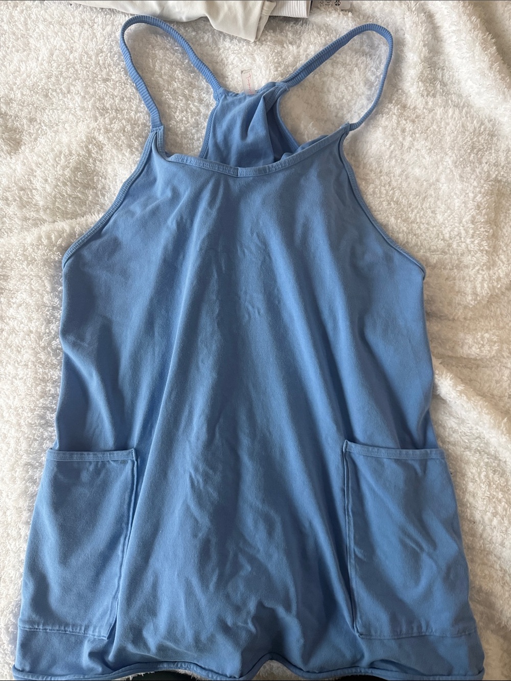 FP movement Blue One-Piece Romper with Pockets